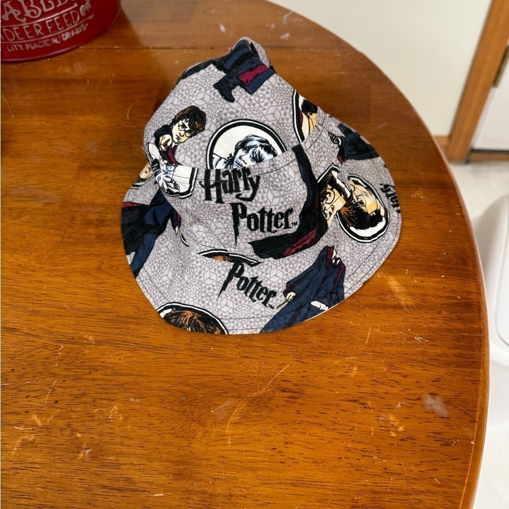Harry Potter reversible bucket hat kids lightweight cotton